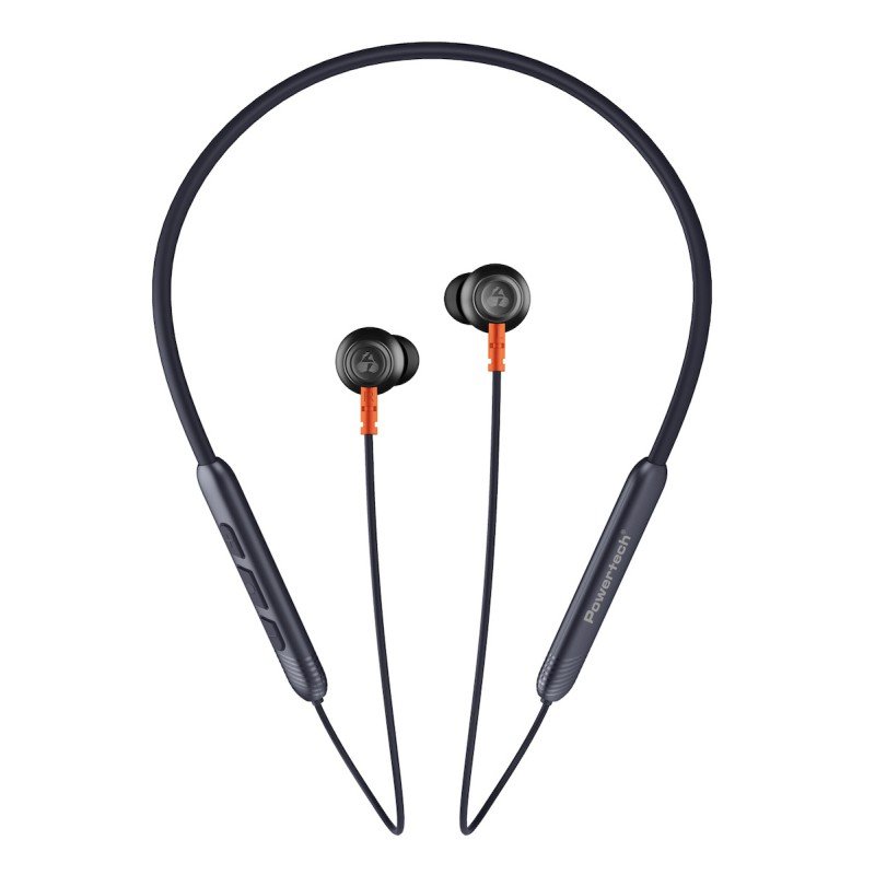 Powertech PT-1228 In-ear Bluetooth Handsfree Ακουστικά με Αντοχή στον Ιδρώτα Μαύρα