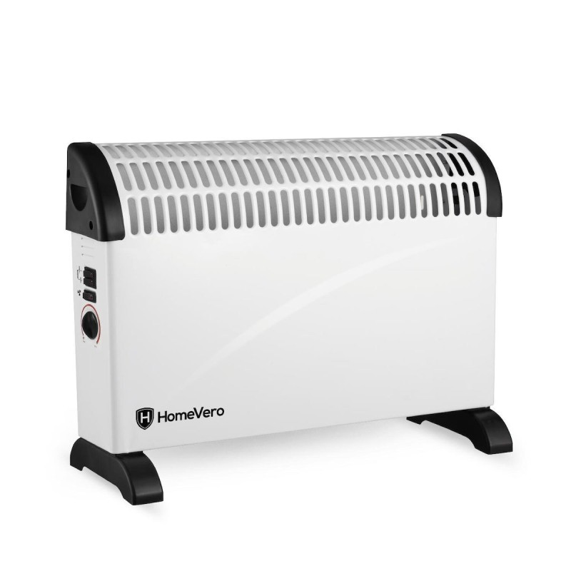 HomeVero HV-CHT2000TF Θερμοπομπός Δαπέδου 2000W Λευκός