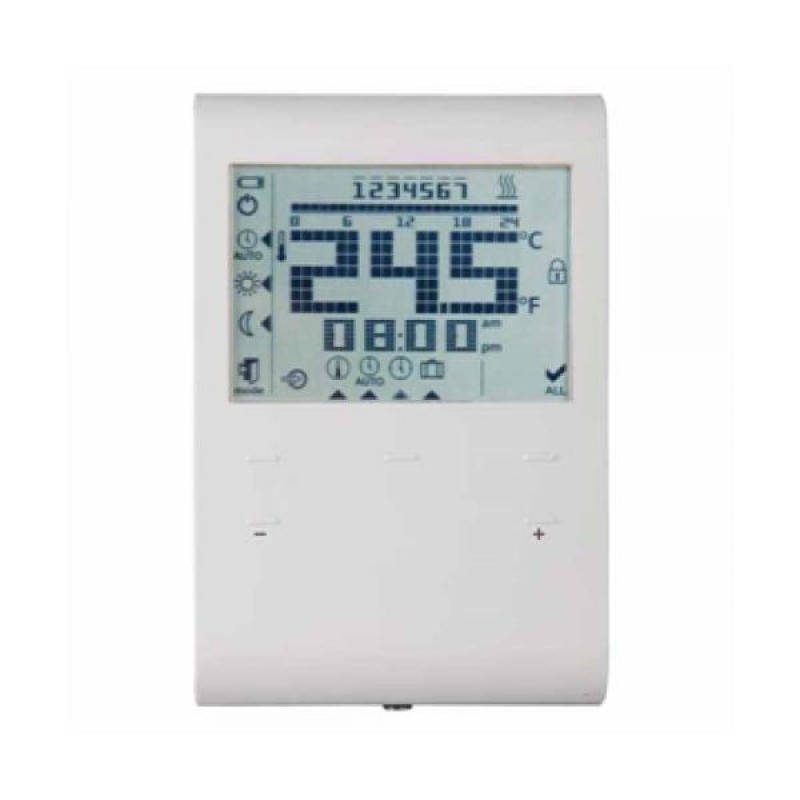 Siemens RDE100.1DHW - Εβδομαδιαίος Χρονοθερμοστάτης χώρου με έλεγχο ζεστού νερού χρήσης και χρονοπρόγραμμα 