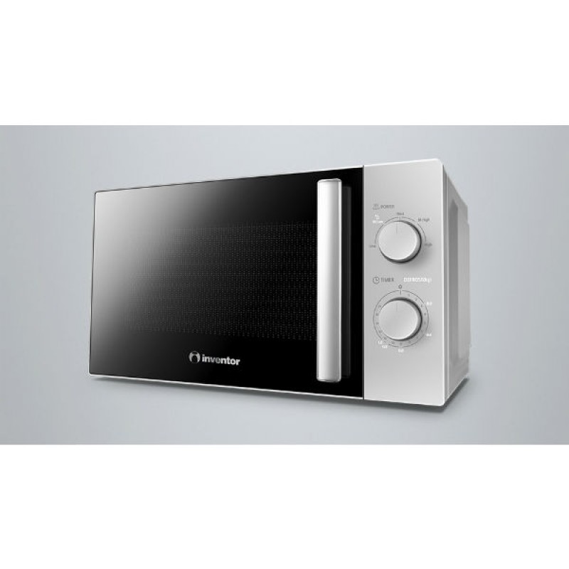Inventor MWO-20LS Φούρνος μικροκυμάτων 700W Silver (3 άτοκες δόσεις)