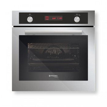 Pyramis Φούρνος 60ΑΠ 1011 iNOX άνω πάγκου 030010801 (3 άτοκες δόσεις)