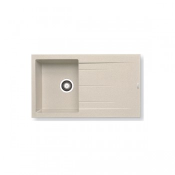 Νεροχύτης Pyramis Alazia 1B 1D Αντιστρεφόμενος Beige 079814011 (3 άτοκες δόσεις)