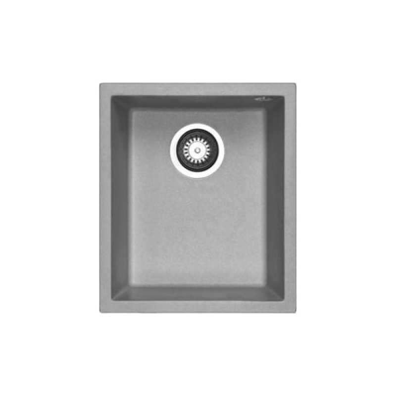 Pyramis Pyragranite Tetragon 1B Γρανίτης Iron Grey Υποκαθήμενος Νεροχύτης 070065811 (3 άτοκες δόσεις)