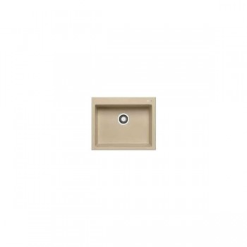 Νεροχύτης γρανιτένιος ένθετος PYRAMIS ISTROS 1B 61x50 Beige 070045111 (3 άτοκες δόσεις)