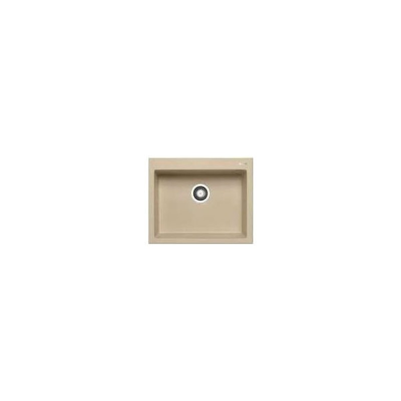 Νεροχύτης γρανιτένιος ένθετος PYRAMIS ISTROS 1B 61x50 Beige 070045111 (3 άτοκες δόσεις)