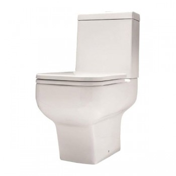 Λεκάνη HUIDA Verona 63x35 πίσω σιφώνι κομπλέ σετ με κάλυμμα Soft Close 17-2317 + καζανάκι 17-1317 (3 άτοκες δόσεις)
