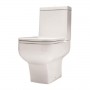 Λεκάνη HUIDA Verona 63x35 πίσω σιφώνι κομπλέ σετ με κάλυμμα Soft Close 17-2317 + καζανάκι 17-1317 (3 άτοκες δόσεις)