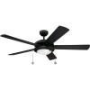 Westinghouse Ανεμιστήρας Οροφής Comet 132cm Matte Black Finish 78719 (3 άτοκες δόσεις) Westinghouse Ανεμιστήρας Οροφής Comet 132cm Matte Black Finish 78719 (3 άτοκες δόσεις)