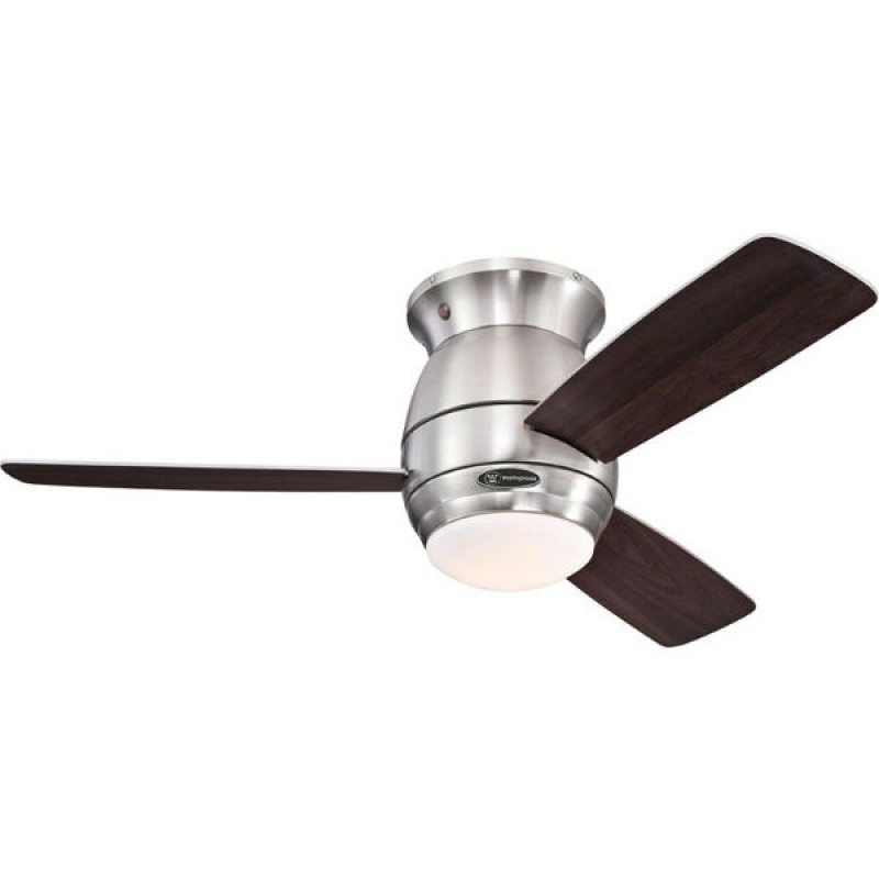 Westinghouse Ανεμιστήρας Οροφής Halley Brushed Nickel 72181 112cm  (3 άτοκες δόσεις)