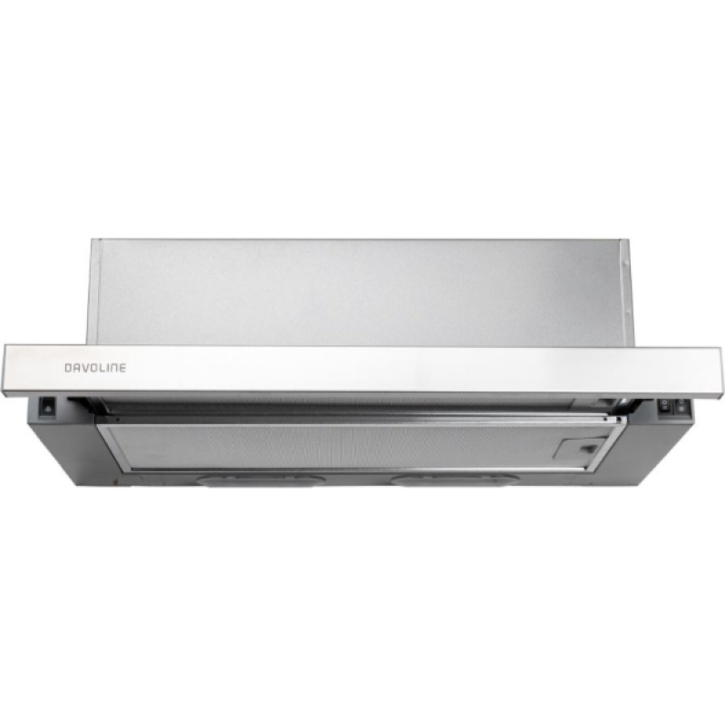 Davoline Delta 060 GR-IX Συρόμενος Απορροφητήρας Inox (3 άτοκες δόσεις)