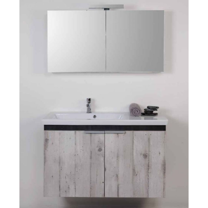 Colosseum Gea 100 Σετ Μπάνιου με Νιπτήρα και Καθρέπτη Betton 821017 (3 άτοκες δόσεις)