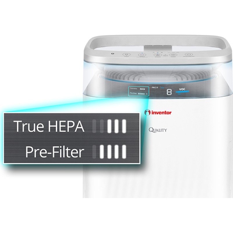 Inventor Quality QLT-500 Καθαριστής αέρα (3 άτοκες δόσεις)