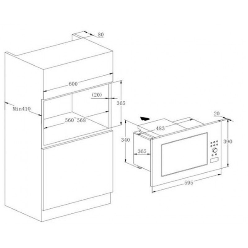 Pyramis Φούρνος Μικροκυμάτων 30 Inox 034011301 (3 άτοκες δόσεις) Pyramis Φούρνος Μικροκυμάτων 30 Inox 034011301 (3 άτοκες δόσεις)