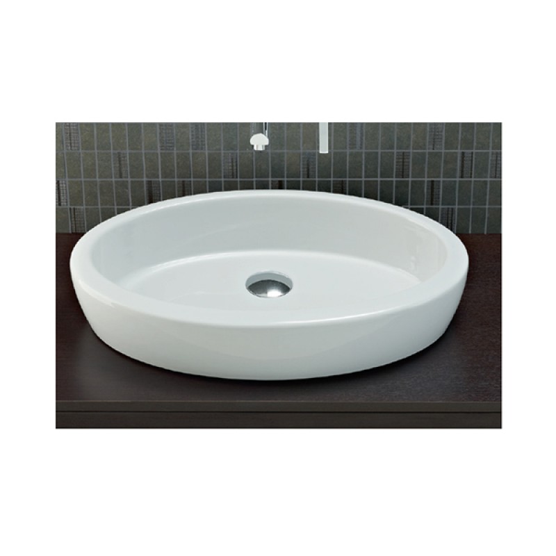 Νιπτήρας SANITANA UP/OVAL 275747 59.3X39.5 (3 άτοκες δόσεις)