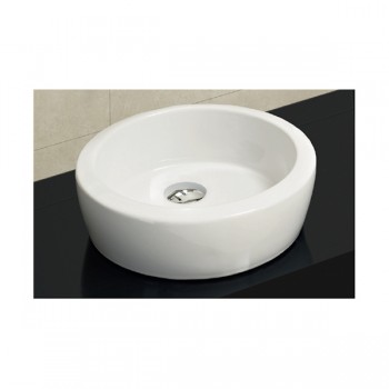 Νιπτήρας επικαθήμενος Ø 39,5 / Υ 11,9εκ. SANITANA Omikron 275749 (3 άτοκες δόσεις)