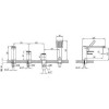 Praxis Pearl VQ28328-1355A Μπαταρία Επικαθήμενη Μπανιέρας (3 άτοκες δόσεις)