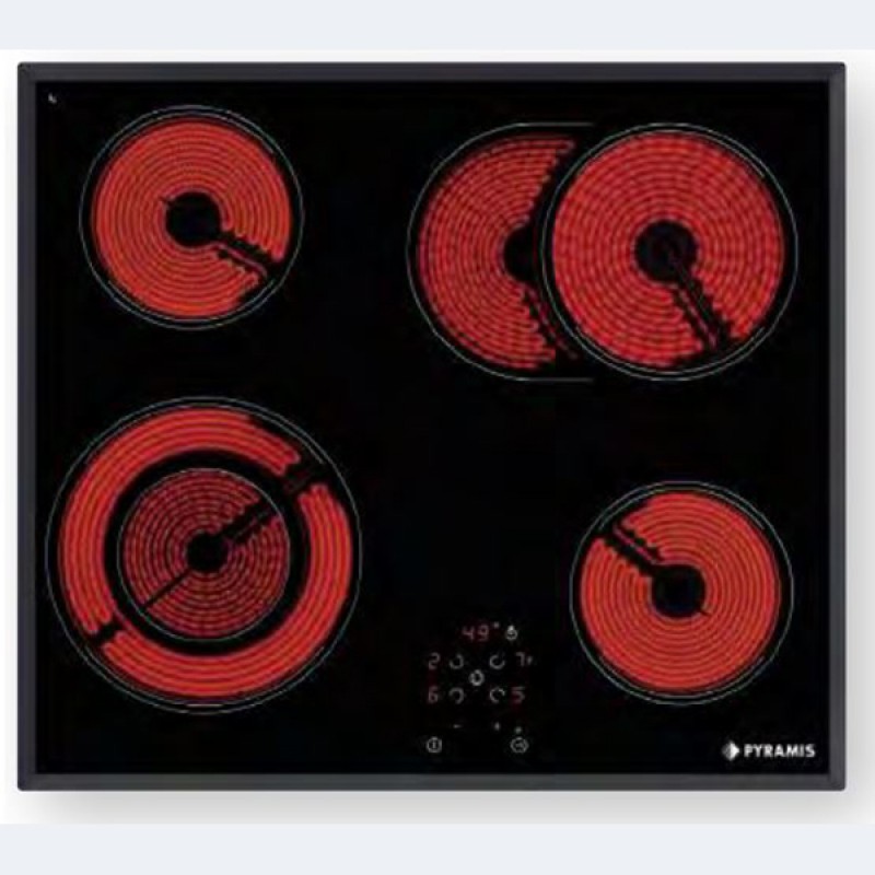 Pyramis Εστία 58HL 637 Αφής Μπιζουτέ 030057901 (3 άτοκες δόσεις)