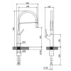 Teorema Μπαταρία Κουζίνας SILICONE NERO 635231 ντουζ (3 άτοκες δόσεις) Teorema Μπαταρία Κουζίνας SILICONE NERO 635231 ντουζ (3 άτοκες δόσεις)