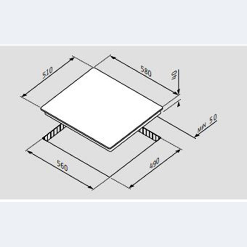 Pyramis Εστία 58HL 637 Αφής Μπιζουτέ 030057901 (3 άτοκες δόσεις)