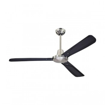 Westinghouse Ανεμιστήρας Οροφής URBAN GALE 132 cm/52-inch Nikel/Black blades 72020 (3 άτοκες δόσεις)