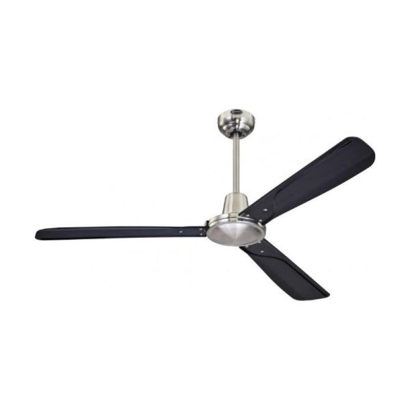 Westinghouse Ανεμιστήρας Οροφής URBAN GALE 132 cm/52-inch Nikel/Black blades 72020 (3 άτοκες δόσεις)
