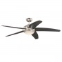 Westinghouse Ανεμιστήρας Οροφής Berdan Chrome/Wenque blandes 72068  132cm  (3 άτοκες δόσεις)