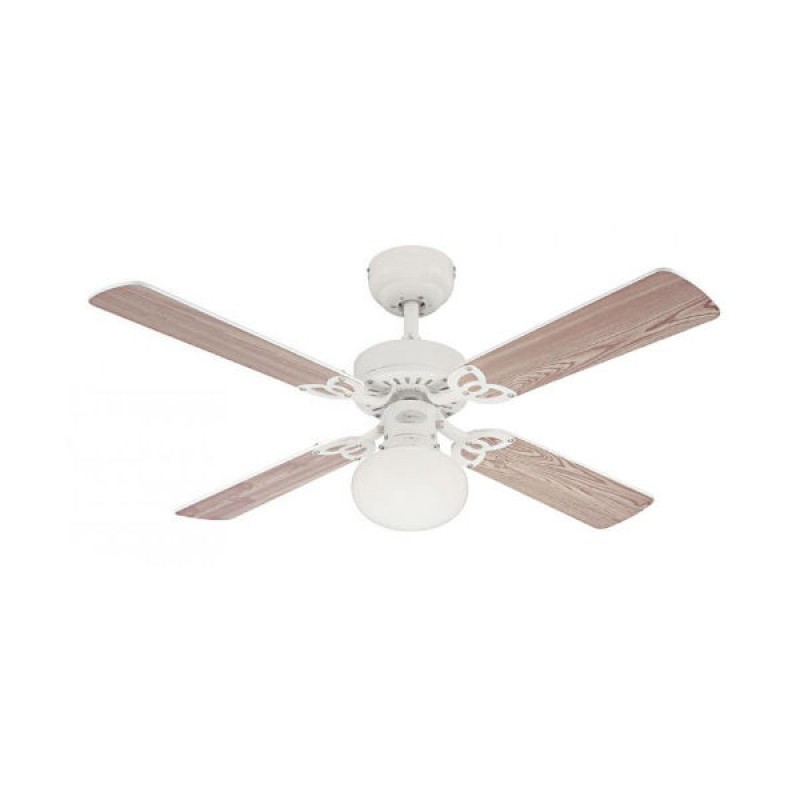 Westinghouse Ανεμιστήρας Οροφής VEGAS 105 cm White 72185 (3 άτοκες δόσεις)