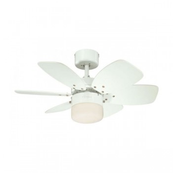 Westinghouse Ανεμιστήρας Οροφής FLORA ROYALE 76 cm/30-inch White 72424 (3 άτοκες δόσεις)