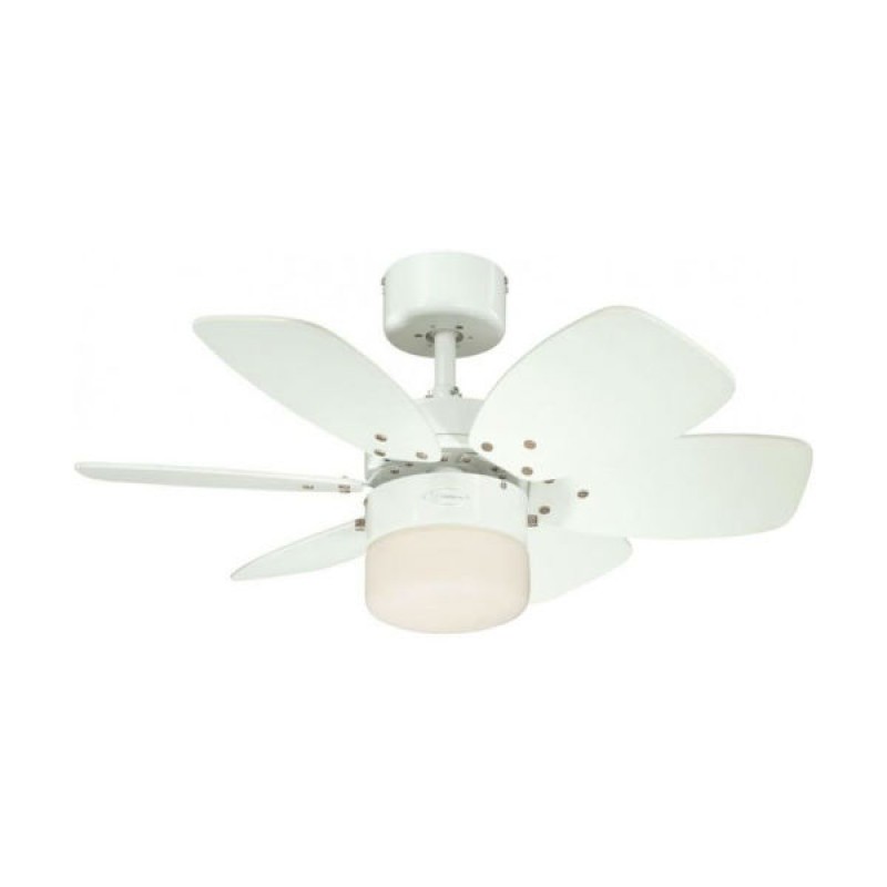 Westinghouse Ανεμιστήρας Οροφής FLORA ROYALE 76 cm/30-inch White 72424 (3 άτοκες δόσεις)