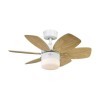 Westinghouse Ανεμιστήρας Οροφής FLORA ROYALE 76 cm/30-inch White 72424 (3 άτοκες δόσεις)