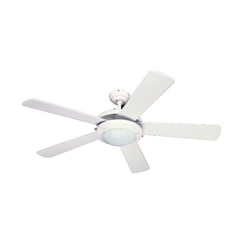 Westinghouse Ανεμιστήρας Οροφής COMET 132 cm White 78017 (3 άτοκες δόσεις)