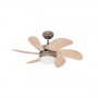Westinghouse Ανεμιστήρας Οροφής TURBO SWIRL 76 cm Titanium 78158 (3 άτοκες δόσεις)