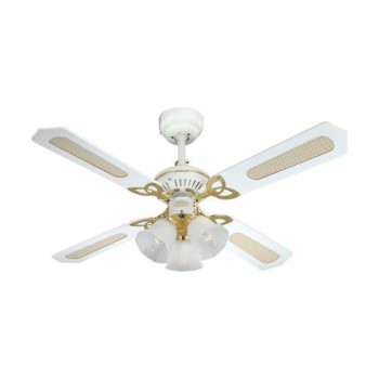 Westinghouse Ανεμιστήρας Οροφής PRINCESS TRIO 105 cm White 78324 (3 άτοκες δόσεις)