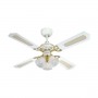 Westinghouse Ανεμιστήρας Οροφής PRINCESS TRIO 105 cm White 78324 (3 άτοκες δόσεις)