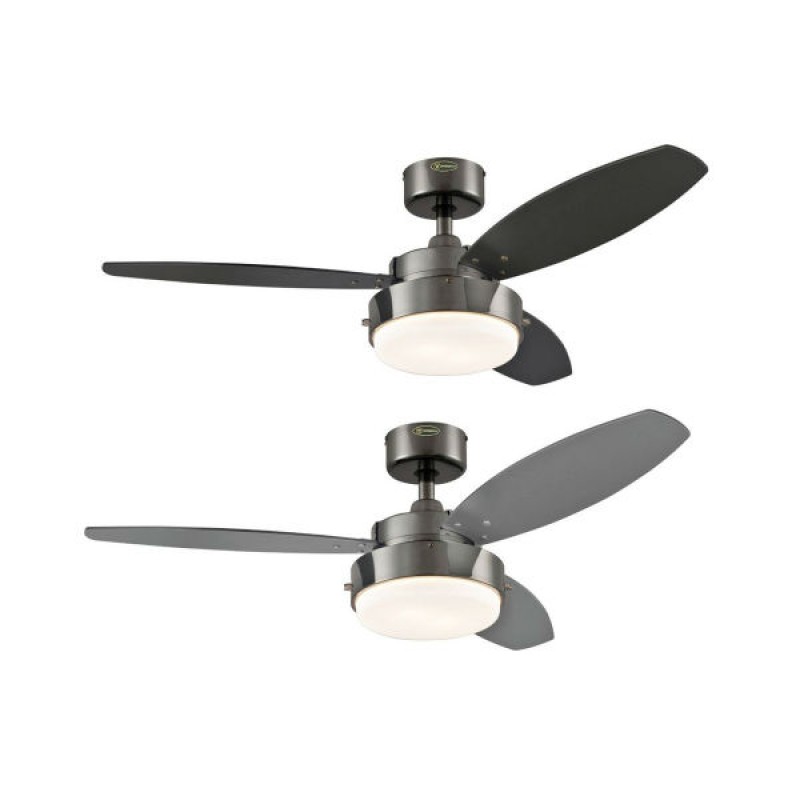 Westinghouse Ανεμιστήρας Οροφής ALLOY 105 cm Gun Metal 78764 (3 άτοκες δόσεις)