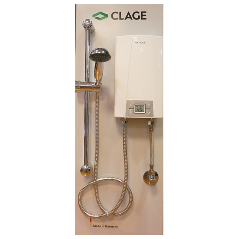 Clage CEX 6-9 Shower Ταχυθερμοσίφωνας ντους ηλεκτρονικός μονοφασικός Γερμανίας (3 άτοκες δόσεις)