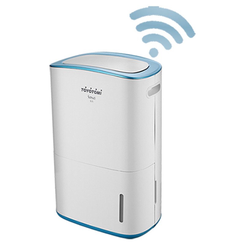 Toyotomi- SENSEI TDE-25TNF18 αφυγραντήρας 25lt/24h με ιονιστή και WiFi (3 άτοκες δόσεις)