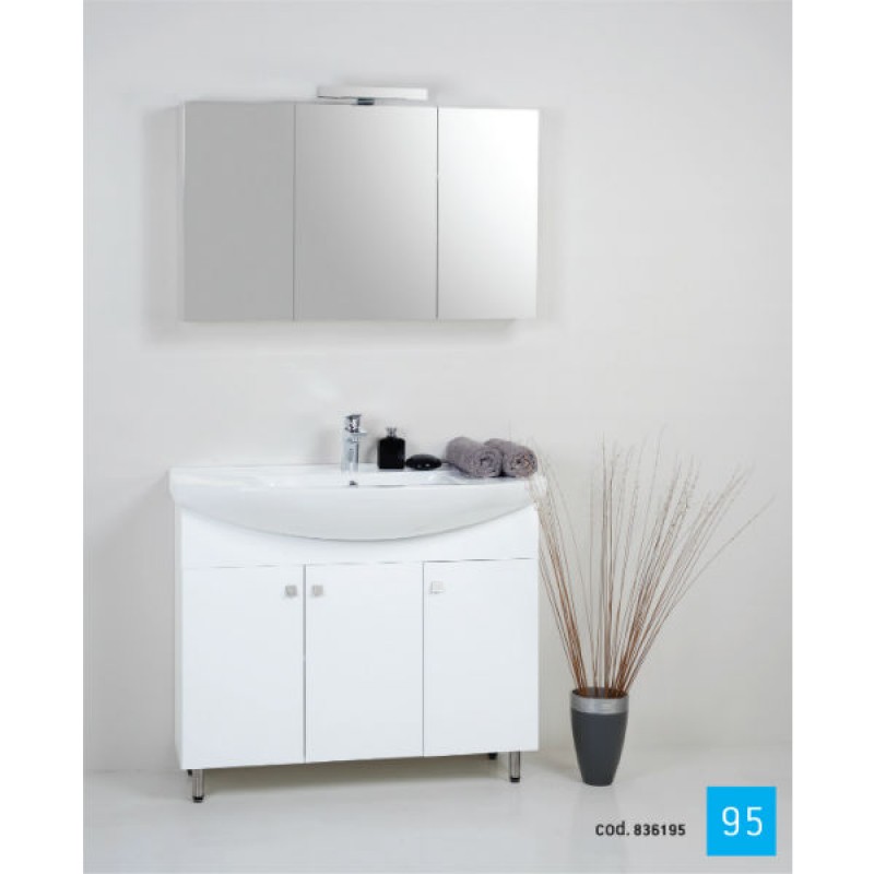 Colosseum bath design Έπιπλα μπάνιου ALPIS PLUS 8361 95CM (3 άτοκες δόσεις)