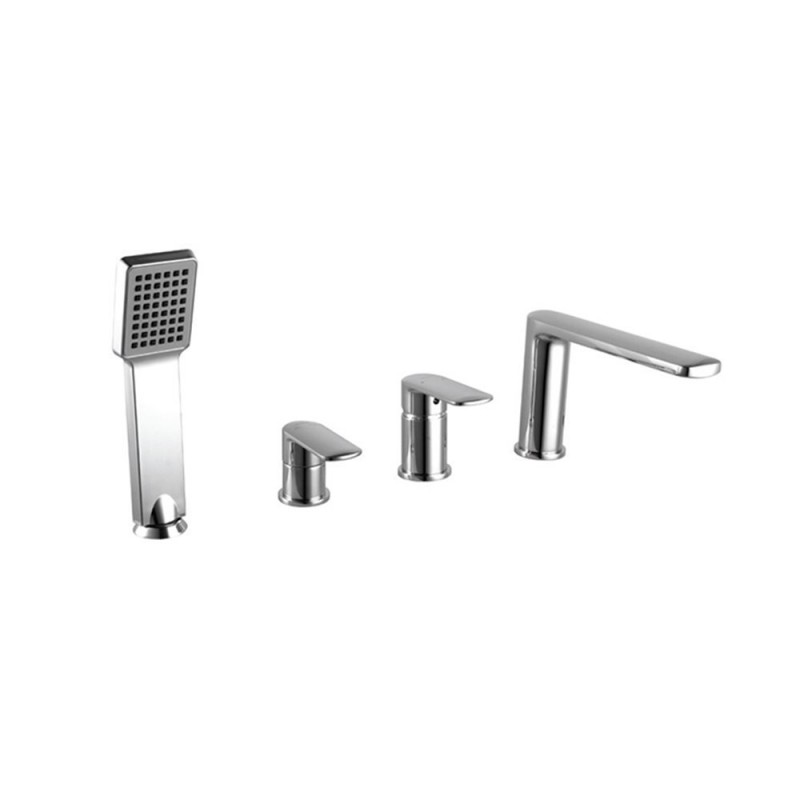 Praxis Pearl VQ28328-1355A Μπαταρία Επικαθήμενη Μπανιέρας (3 άτοκες δόσεις)