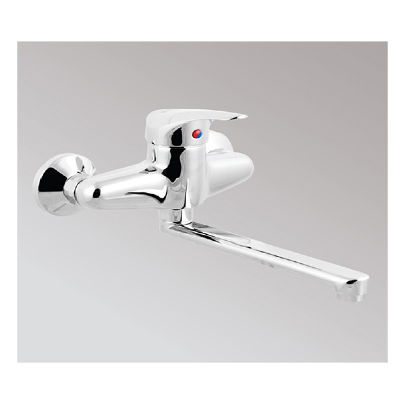 Teorema T-ONE 40mm μπαταρία νεροχύτη τοίχου 119013 (3 άτοκες δόσεις)