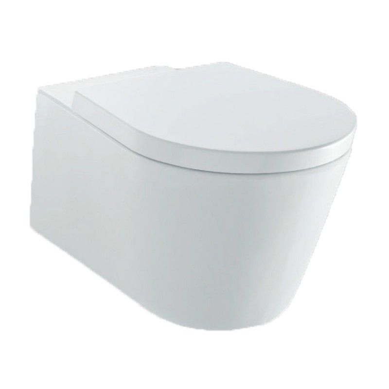Sanitana GLAM Λεκάνη κρεμαστή με κάλυμμα 266212 (3 άτοκες δόσεις)