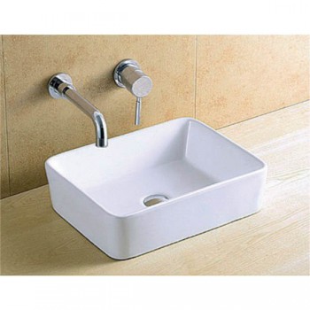 Plus νιπτήρας επικαθήμενος 49Χ38Χ13cm KLP 444901 (3 άτοκες δόσεις)