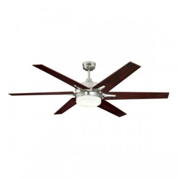 Westinghouse Ανεμιστήρας Οροφής CAYUGA 152 cm brushed nickel 72077 (3 άτοκες δόσεις)