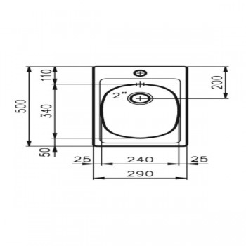 Νεροχύτης Foster 1000 29 X 50 1129000 (3 άτοκες δόσεις) Νεροχύτης Foster 1000 29 X 50 1129000 (3 άτοκες δόσεις)