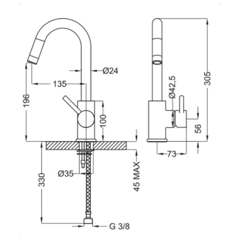 Teorema NEW JABiL Ματαρία Νιπτήρα Α/Β 1178327 (3 άτοκες δόσεις)