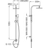 Κολώνα ντουs QUADRA 1532811 (3 άτοκες δόσεις)