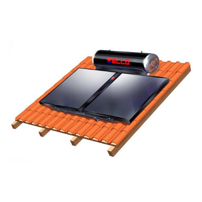 Elco Ηλιακός Θερμοσίφωνας EL-200 SOL-TECH 3 RF / 3,6 Τριπλής Ενέργειας Κεραμοσκεπής Επιλεκτικός (3 άτοκες δόσεις)