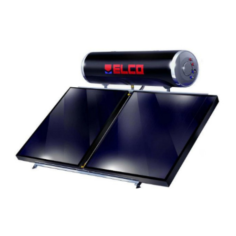 Elco Ηλιακός Θερμοσίφωνας EL-200 SOL-TECH / 3,0 Διπλής Ενέργειας Επιλεκτικός 200 Λίτρα (3 άτοκες δόσεις)