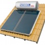 Nobel Aelios CUS 200lt/4m² glass Τριπλής ενέργειας με 2 επιλεκτικούς συλλέκτες 4m² κεραμοσκεπή (3 άτοκες δόσεις)