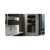 Radialight Deva Black Πετσετοκρεμάστρα με Γυάλινη Πρόσοψη 1500W  (3 άτοκες δόσεις)
